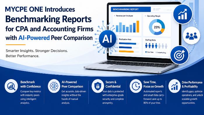 MYCPE ONE’s Benchmarking Reports for CPA and Accounting Firms