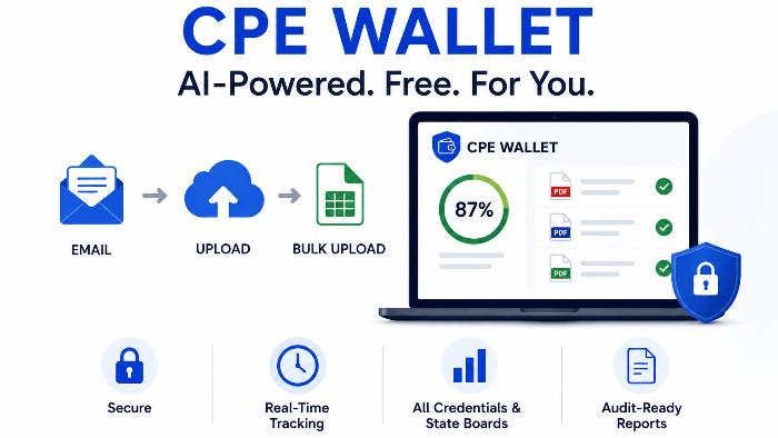 MYCPE ONE Launches Free AI-Powered CPE Wallet to Solve Compliance Tracking for Accounting Professionals